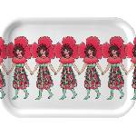 Design House Stockholm Elsa Beskow Poppy Табла за сервиране, 20 x 27 см (2584-0100)