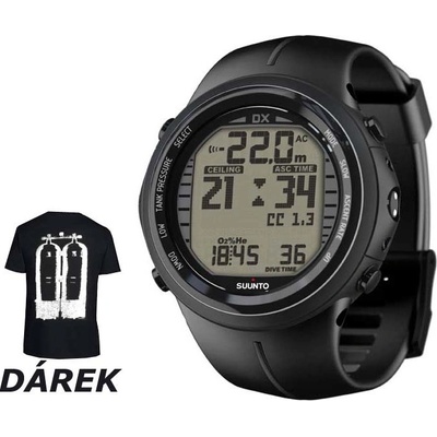 Suunto DX black Elastomer + USB – Zboží Dáma