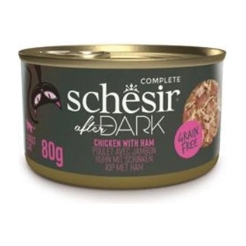 Schesir Cat After Dark Wholefood kuře šunka 80 g