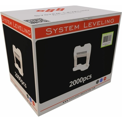 System Leveling nivelačné spony 1,5 mm