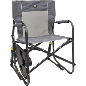 GCI Outdoor Freestyle Rocker with Side Table Heathered Pewter 371147