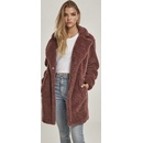 Urban Classics Ladies Sherpa coat darkrose