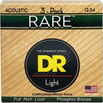 DR Strings RPM-12 Rare 3-Pack Струни за акустична китара (3-RPM-12-3PK)