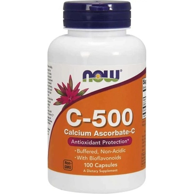 Now Foods Vitamín C 500 mg 100 cucací tabliety
