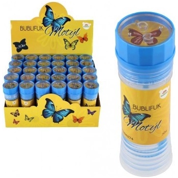 Bublifuk Motýľ 50ml 11cm mix druhov