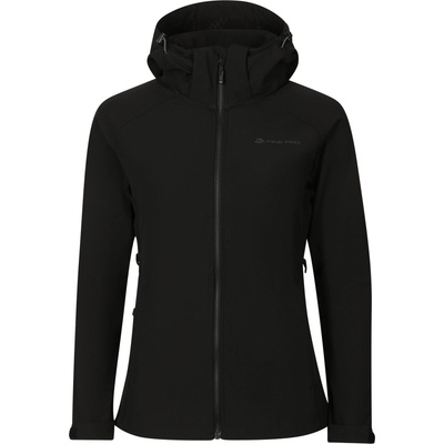 Дамско софтшел яке с мембрана ALPINE PRO HOORA black ALPINE PRO | Cheren | ЖЕНИ | XS