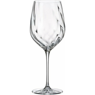 Crystal Bohemia URIA OPTIC poháre na biele víno 6 x 480 ml