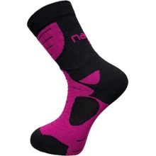 Nanosox PRO AN-ATOMIC ponožky čierna a ružová