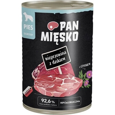 Pan Mięsko s bravčovým mäsom a diviakom 400 g