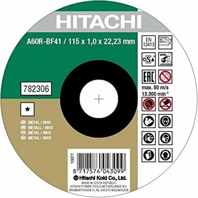 Hikoki Rezný kotúč 115 mm 782306
