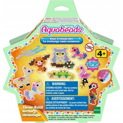 AQUABEADS Beads Stars, sada Animals