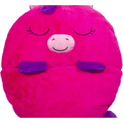 Happy Nappers spacáček usínáček růžový jednorožec Monique 168cm