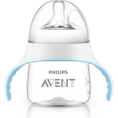 Philips Avent láhev a hrníček 2v1 Natural transparentní 150 ml – Zboží Dáma