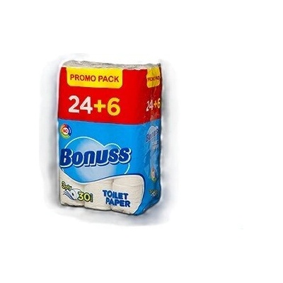 Bonuss promo pack24+6 тоалетна хартия (382992292929)