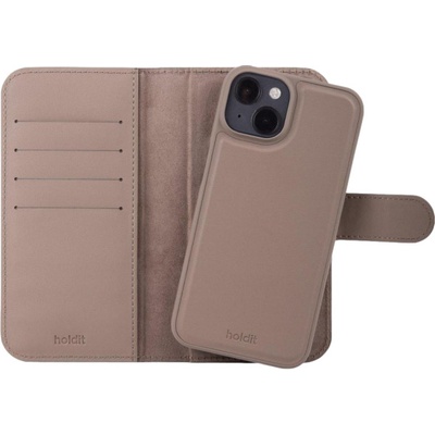 Holdit Калъф Holdit - MagnetPlus, iPhone 15, кафяв (7330985160110)