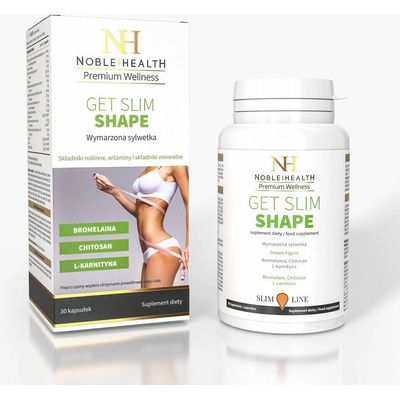 Noble Health Get Slim Shape na kontrolu telesnej hmotnosti 30 kapsúl