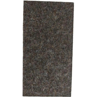 Náhradní povrch plsť černá, 280 x 140 x 10 mm – Zboží Mobilmania