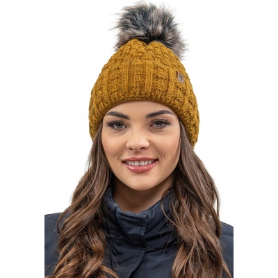 Vivisence čepice 7015 žlutá tmavě