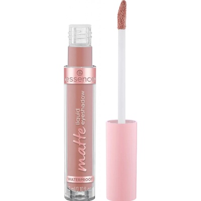 essence Matte tekuté oční stíny 01 Bare Bliss 3 ml
