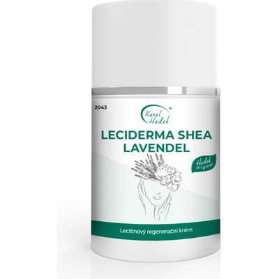 Karel Hadek Leciderma Shea Lavendel regenerační krém 50 ml