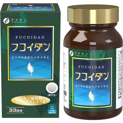 Fine Japan Фукоидан + Агарикус, 198 таблетки, Fine Japan (004016 (000207) FJ)