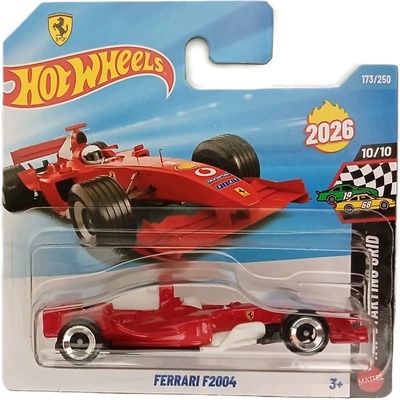 Mattel Hot Wheels Ferrari F2004 Puzdro N