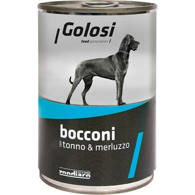 Zoodiaco Golosi Bocconi Adult Tuniak na treska s ryžou 1250 g