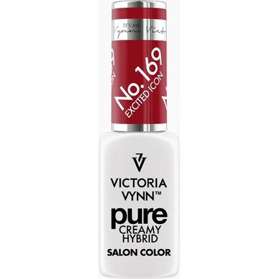 VICTORIA VYNN Hybridní gel lak PURE CREAMY HYBRID 169 Excited Icon 8 ml
