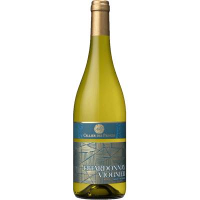 IGP Mediterannee Chardonnay-Viognier Cellier des Princes Suché bílé, 0,75 l (holá láhev)