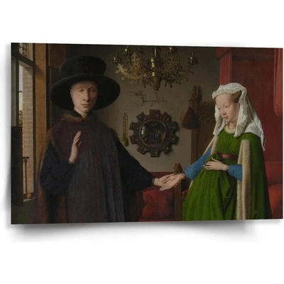 Sablio Obraz Svadba manželov - Jan van Eyck - 60x40 cm