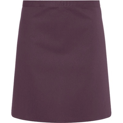 Karlowsky Gastro zástera KY047 Aubergine 70 x 55 cm