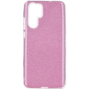 Forcell Блестящ Силиконов Калъф за HUAWEI P30 Pro, FORCELL Shining Case, Розов (5901737943927)