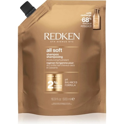 Redken All Soft подхранващ шампоан за суха и крехка 500ml
