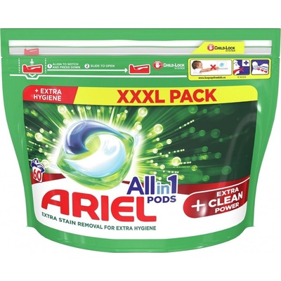 Ariel Kapsle na praní Plus Extra Stain 60 PD