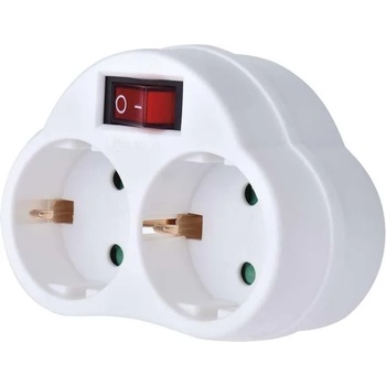 Image 1 of EMOS 2 Plug Switch (P0063/1905120010)