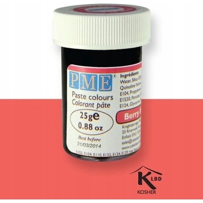 PME Potravinářské barvivo v gelu červené 25 g
