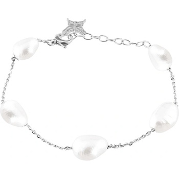 Rebecca Сребърна дамска гривна с перли Rebecca SBUBAB21 (SBUBAB21)