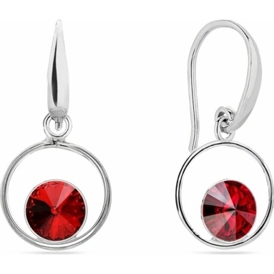 Spark červené se Swarovski Elements Fame KWOM1122SS29SC Scarlet