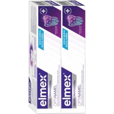 Elmex Enamel Professional Opti-namel паста за зъби Duopack 2x75ml