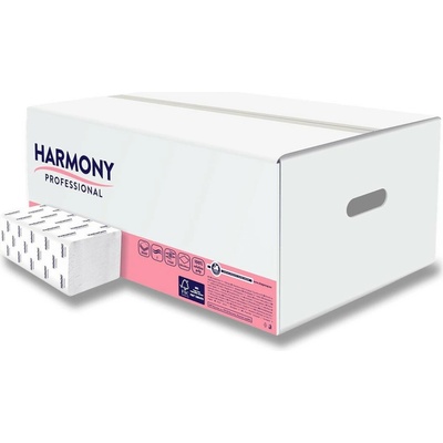 Harmony Professional ZZ dvouvrstvé bílé celulóza 3140 ks