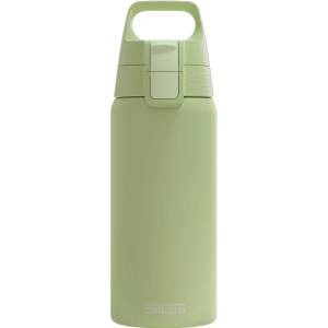 SIGG - Insulated drinking bottle - Thermos bottle Shield Therm One Eco Green - carbonated drinks - leak-proof - dishwasher safe - BPA-free - 90% recycled stainless steel - light green - 0.5L - 6022.20 (602