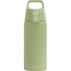 SIGG - Insulated drinking bottle - Thermos bottle Shield Therm One Eco Green - carbonated drinks - leak-proof - dishwasher safe - BPA-free - 90% recycled stainless steel - light green - 6022.20 (6022.20)
