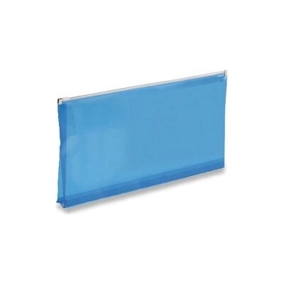 Plastová ZIP obálka DL, 5 kusů, modrá