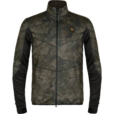 Härkila Мъжко поларено яке Härkila Noctyx Camo Fleece Jacket - Axis MSP Black / Black - размер 3XL (005-5186-0115)