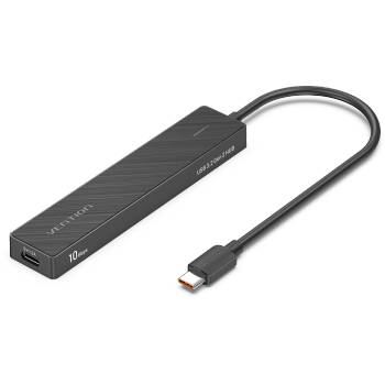 Vention USB-C - USB-A 3.24 , 0, 15 м (4-портов, черен), концентратор