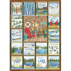 Cobble Hill - Puzzle Lake Country - 1 000 piese