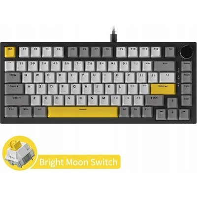 AJAZZ AK820 75% Moon Yellow RGB DIY Hot-Swap