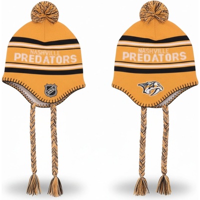 OUTERSTUFF Detská Zimná čiapka Nashville Predators Jacquard Tassel