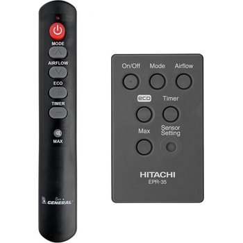 General Hitachi epr-35 - Вентилатор за таван дистанционно управление дубликат (epr-35)