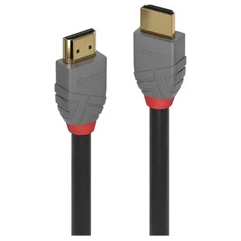 Image 1 of LINDY КАБЕЛ HDMI LINDY - HDMI cable with Ethernet - Ultra High Speed HDMI Cable - Anthra Line - 3, 0 m - Black - PN 36954 (850LIN218041)